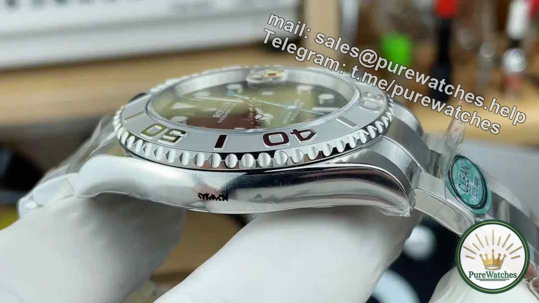 Can the Replica of Factory C Rolex Gray Yacht Caliber 3235 be faked? Detailed explanation of the 3235 all-in-one movement!
