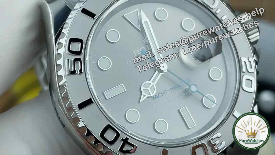Can the Replica of Factory C Rolex Gray Yacht Caliber 3235 be faked? Detailed explanation of the 3235 all-in-one movement!