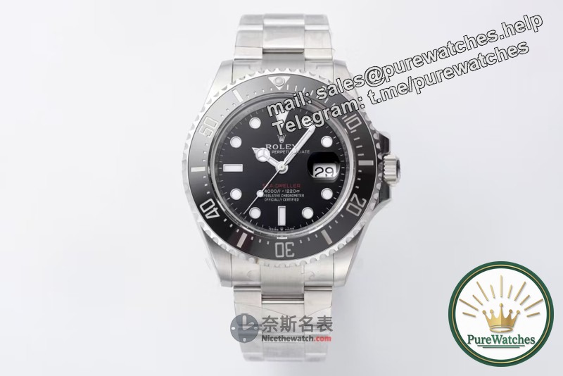 [Comparison between real and fake] Clean factory Rolex 126600 single red Sea-Dweller is shockingly upgraded! Real exhaust valve craftsmanship!