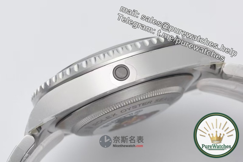 [Comparison between real and fake] Clean factory Rolex 126600 single red Sea-Dweller is shockingly upgraded! Real exhaust valve craftsmanship!