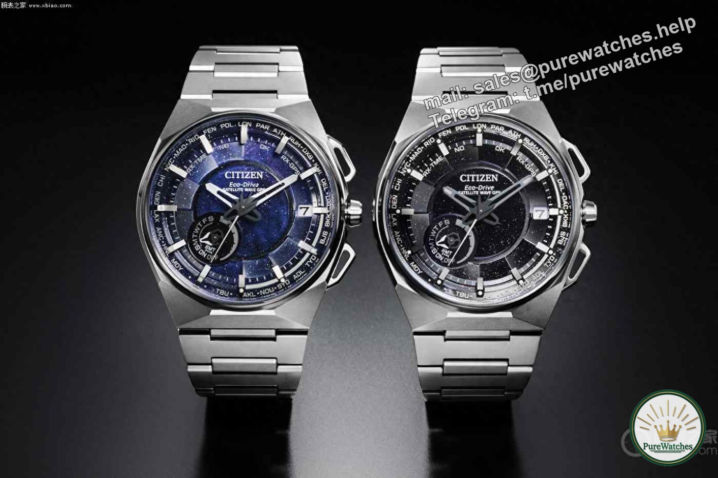 Citizen launches two Satellite Wave X watches – with real-life detailed pictures