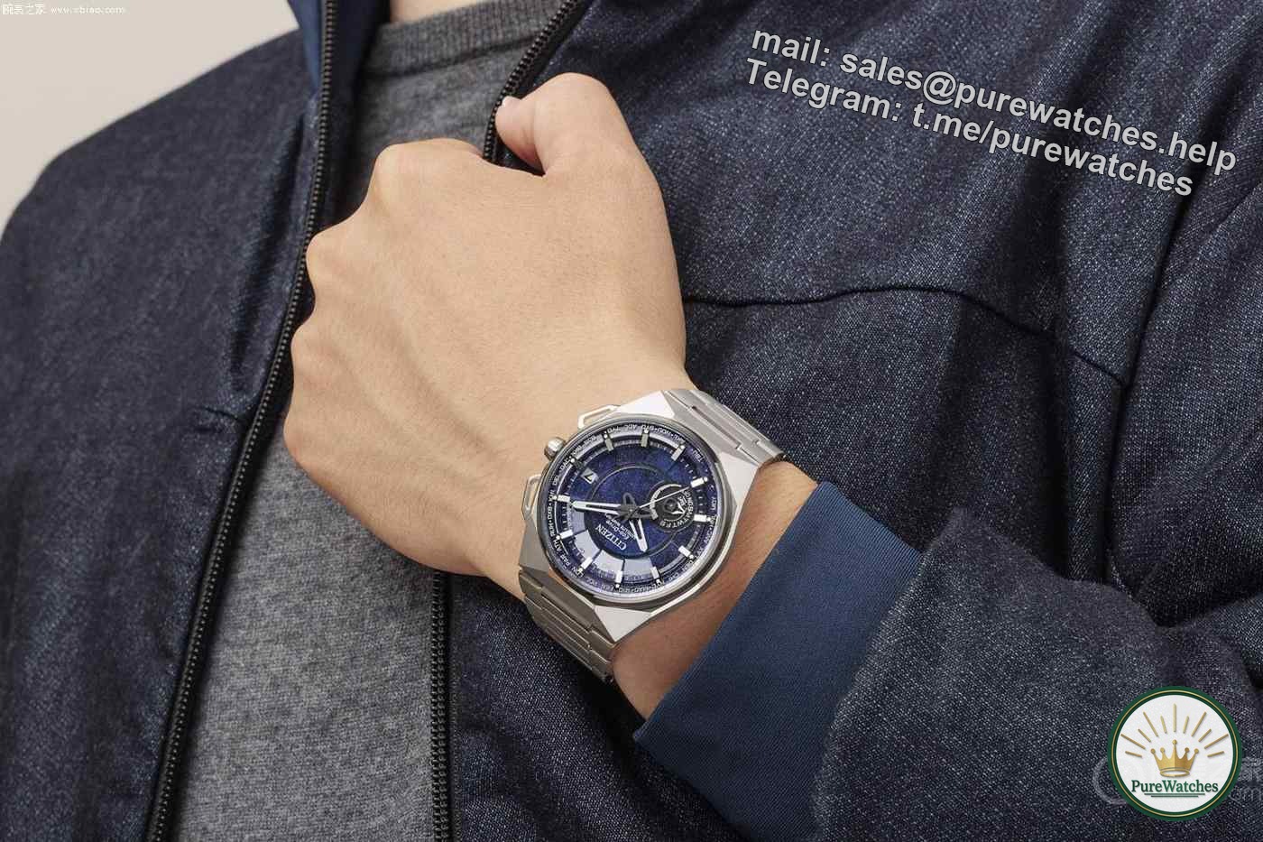 Citizen launches two Satellite Wave X watches – with real-life detailed pictures