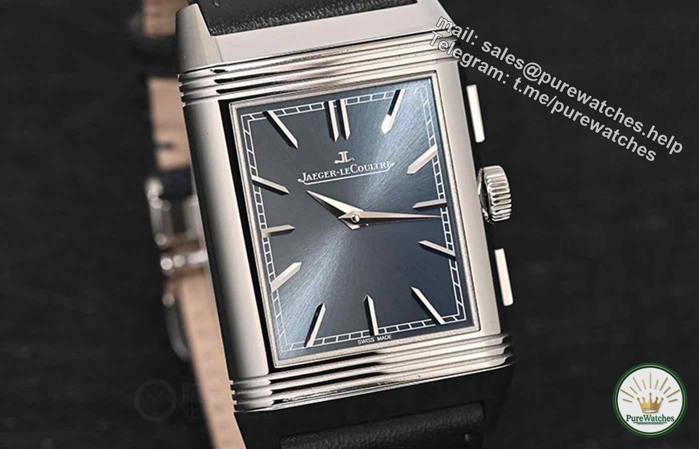 Review of the Jaeger-LeCoultre Reversible Watch Series – Attached is a detailed picture of the real-life Jaeger-LeCoultre Reversible new product