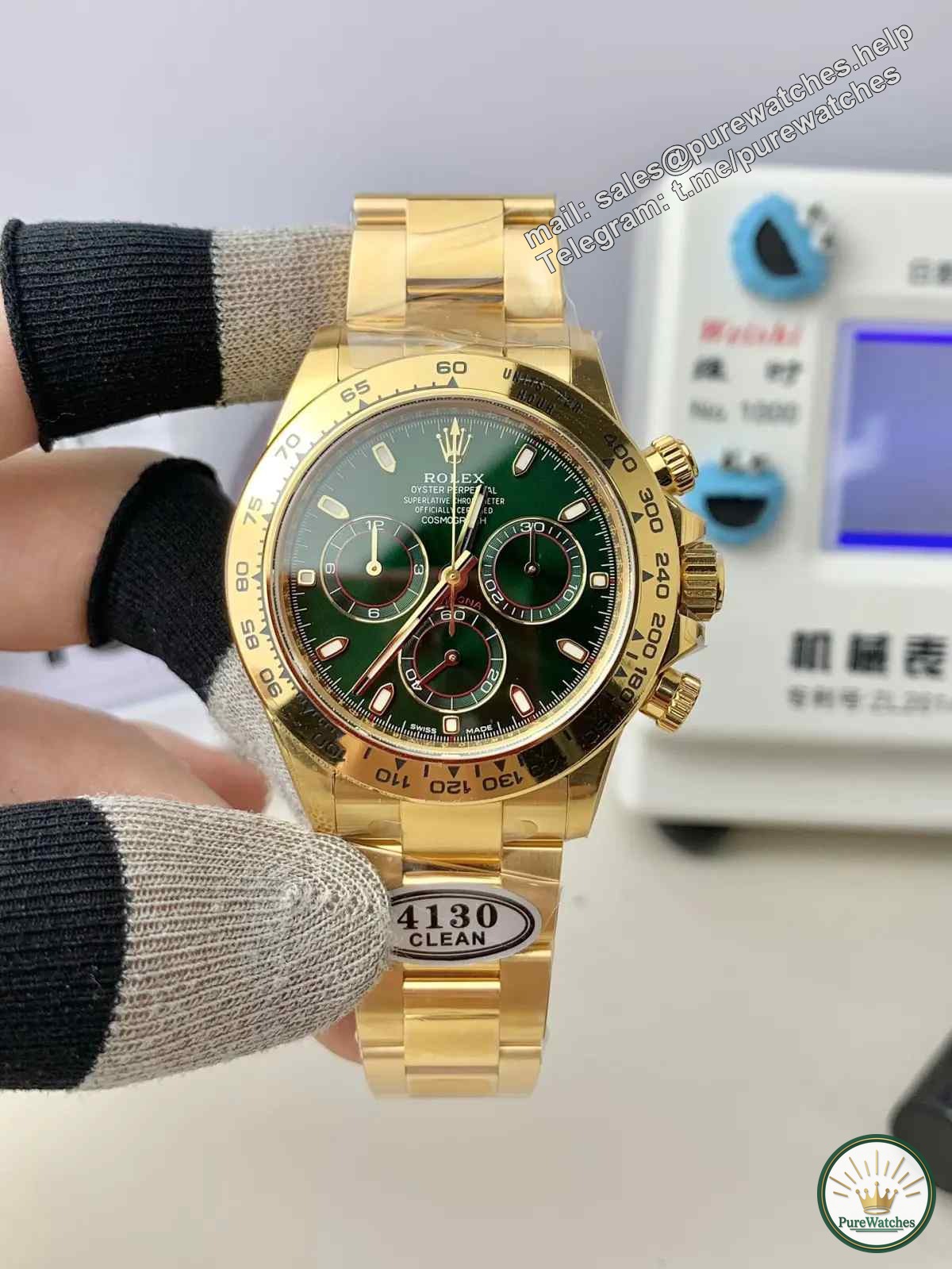 Which Rolex gold green watch factory is the best? New Rolex gold green watches are a must-see!