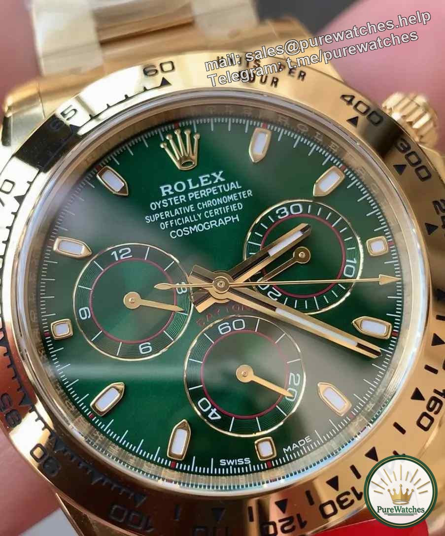Which Rolex gold green watch factory is the best? New Rolex gold green watches are a must-see!