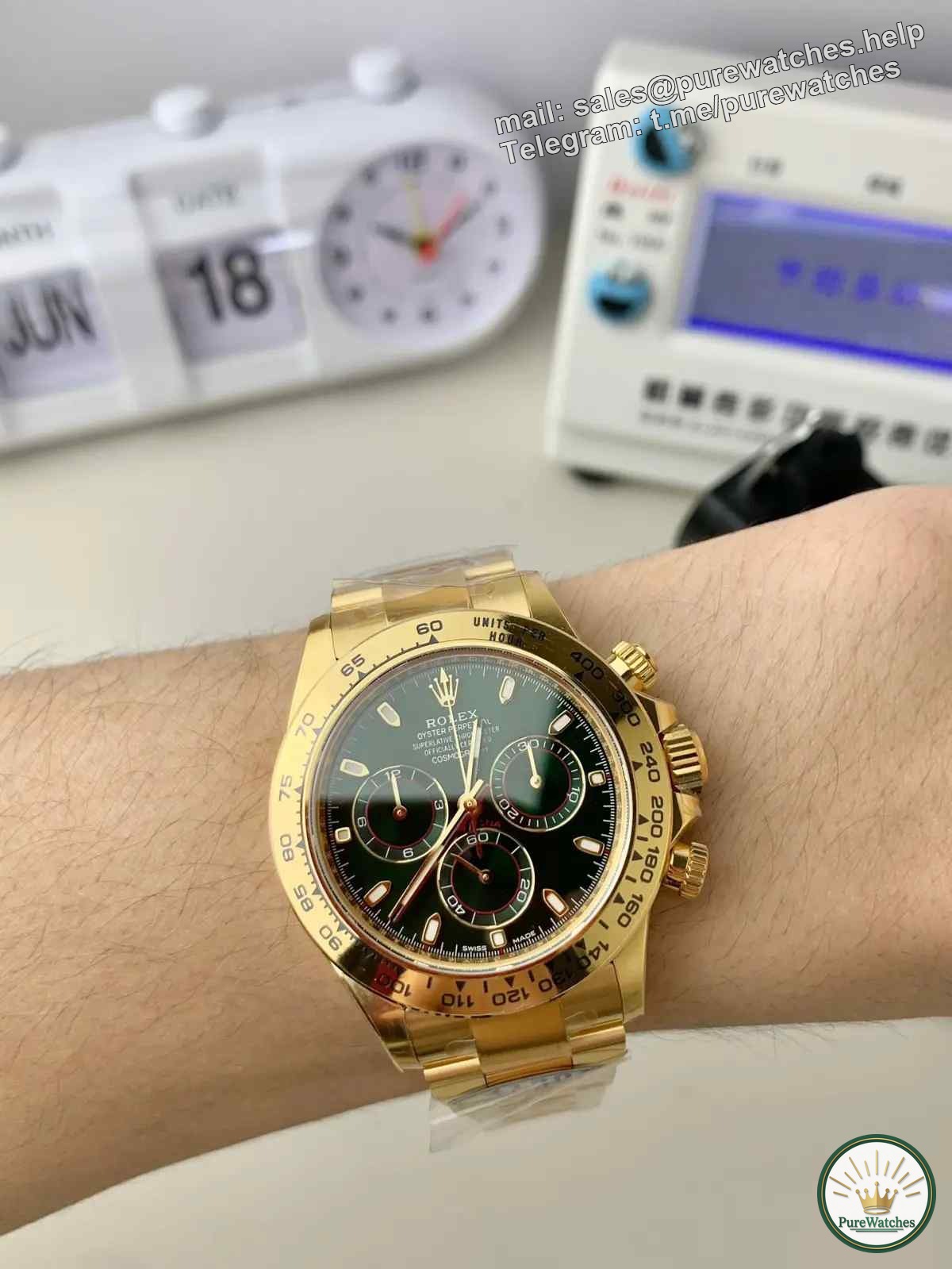 Which Rolex gold green watch factory is the best? New Rolex gold green watches are a must-see!