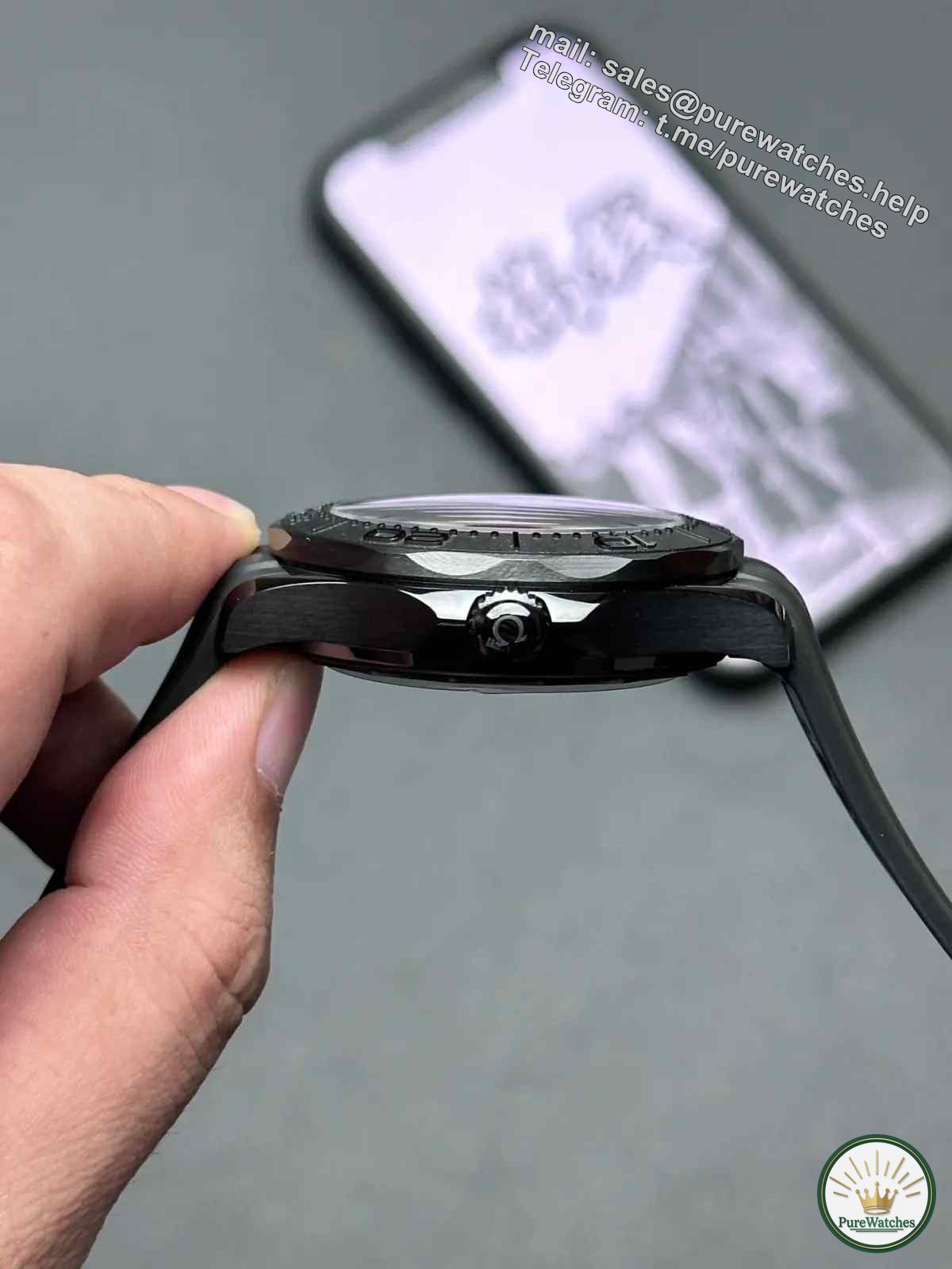How is the simulation of the VS Factory Omega Seamaster 300 Jet Black Ceramic Black Warrior? Detailed drawings included