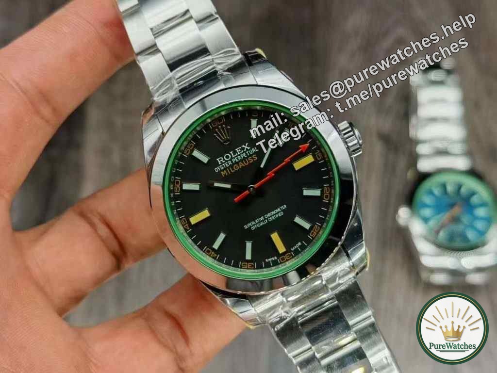How to identify a GS factory Rolex green glass replica watch (Guide to understanding in seconds)