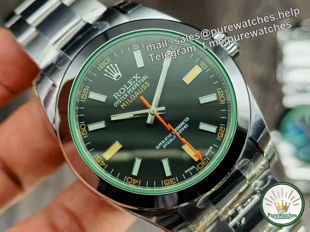 How to identify a GS factory Rolex green glass replica watch (Guide to understanding in seconds)