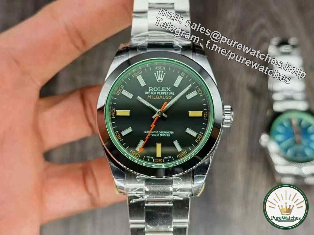 How to identify a GS factory Rolex green glass replica watch (Guide to understanding in seconds)