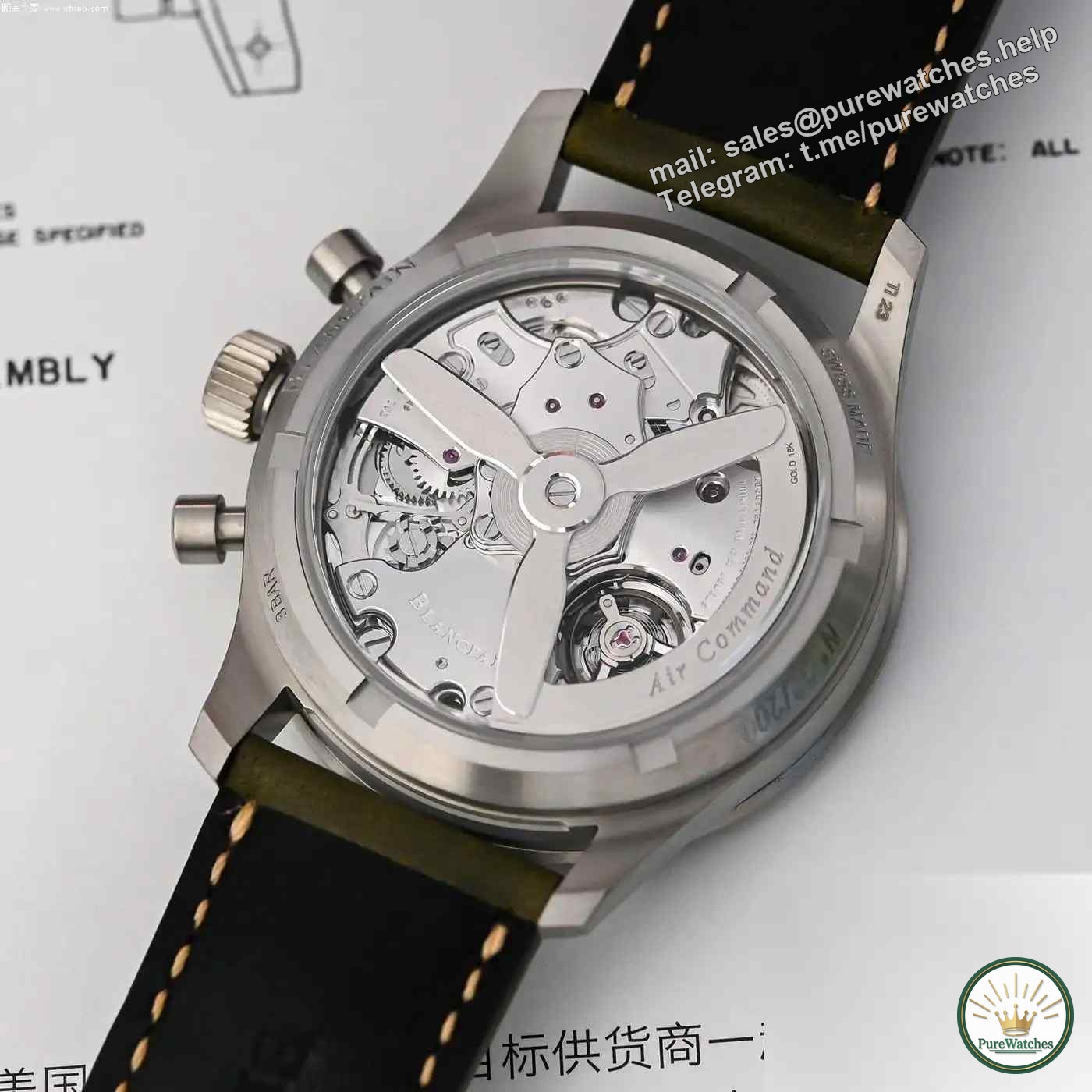 Blancpain launches Air Force Commander series flyback chronograph. Is it worth buying?