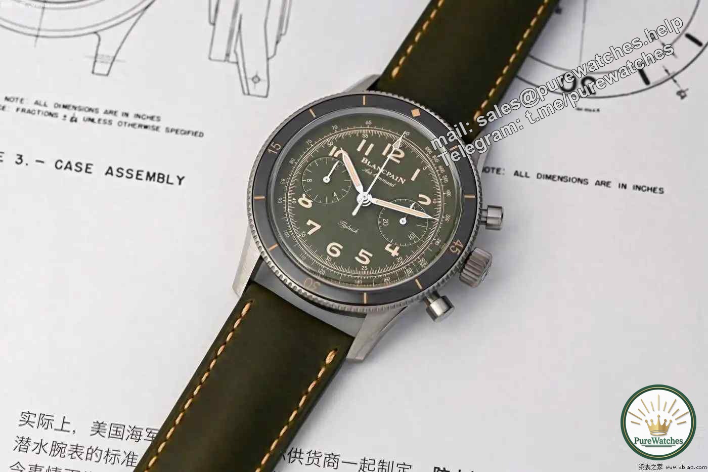 Blancpain launches Air Force Commander series flyback chronograph. Is it worth buying?