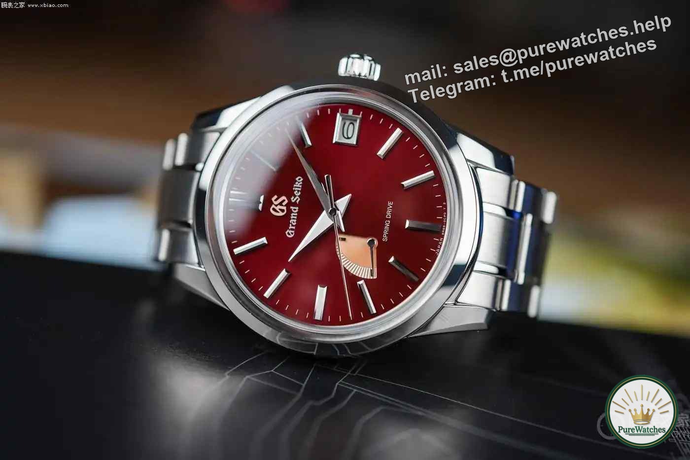 Crown Blue Lion SBGA499 Limited Edition Watch – Real shot details of SBGA499 included