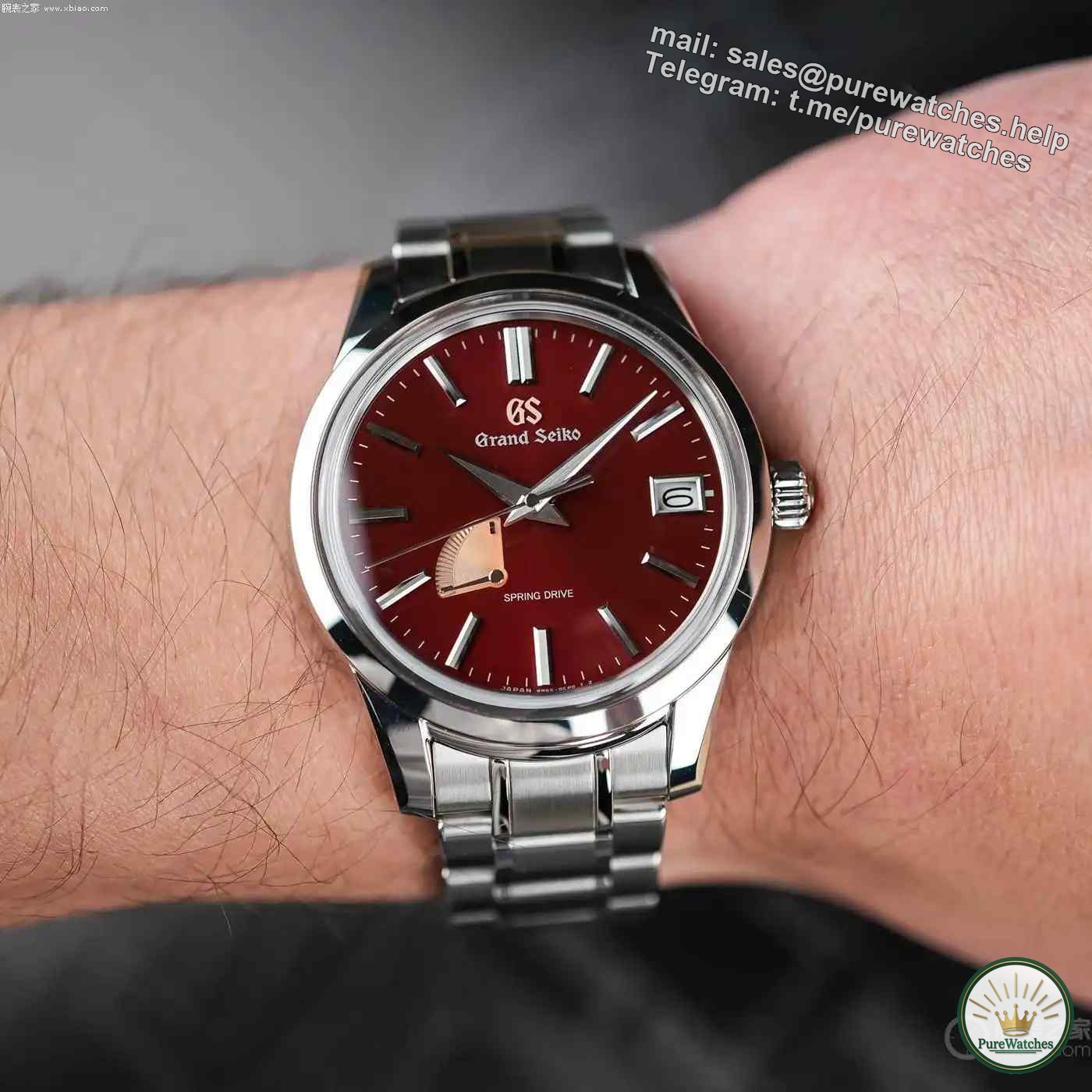 Crown Blue Lion SBGA499 Limited Edition Watch – Real shot details of SBGA499 included
