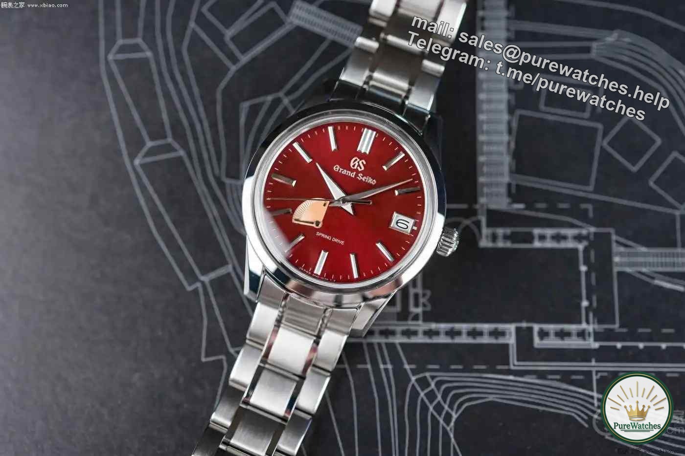 Crown Blue Lion SBGA499 Limited Edition Watch – Real shot details of SBGA499 included