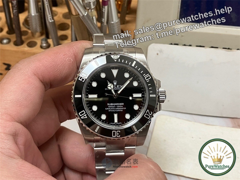 Replica Rolex 40 Dateless Black Water Ghost 114060, which one is the best? Is VS factory doing well?