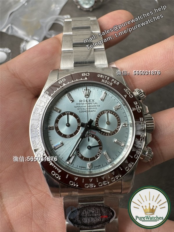 Is Clean Factory’s new ice blue Daytona 126506 the highest version on the market? Is Shanghai 4131 movement stable?