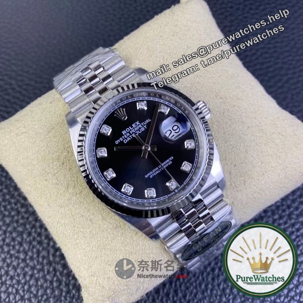 How is the clean Rolex Datejust Black Face 36mm from Factory C? Is it worth buying?