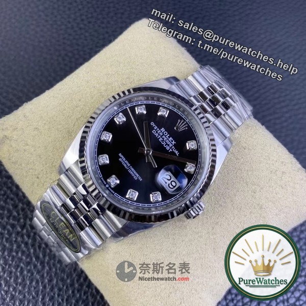 How is the clean Rolex Datejust Black Face 36mm from Factory C? Is it worth buying?