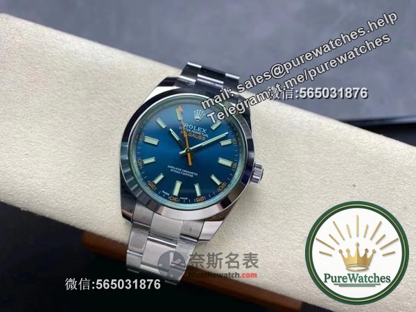How is the restoration of the VS factory lightning green glass blue plate 116400gv? Is there a big difference between it and the original product?
