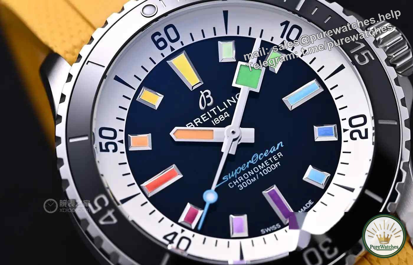 Is Breitling’s Super Ocean series rainbow dial watch worth buying?