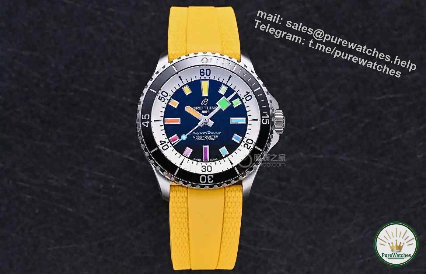 Is Breitling’s Super Ocean series rainbow dial watch worth buying?