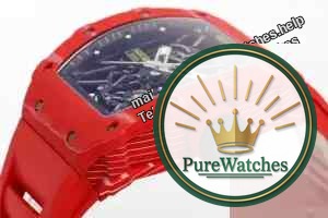 ZF factory Richard Mille Red Devil RM35-02 carbon fiber replica watch review, is there a big difference between it and the genuine product?