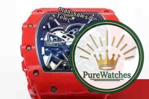 ZF factory Richard Mille Red Devil RM35-02 carbon fiber replica watch review, is there a big difference between it and the genuine product?