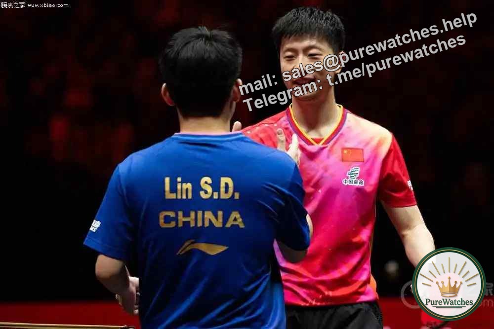 Long wears the Omega Speedmaster CHRONOSCOPE watch – a watch that witnesses the glorious moments of Ma Long’s career