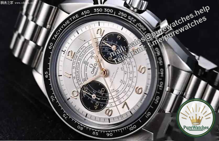 Long wears the Omega Speedmaster CHRONOSCOPE watch – a watch that witnesses the glorious moments of Ma Long’s career