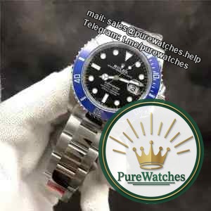 VS Rolex replica watch Blue Submariner 41mm highest version MAX detailed evaluation, is there a big difference with the genuine product?