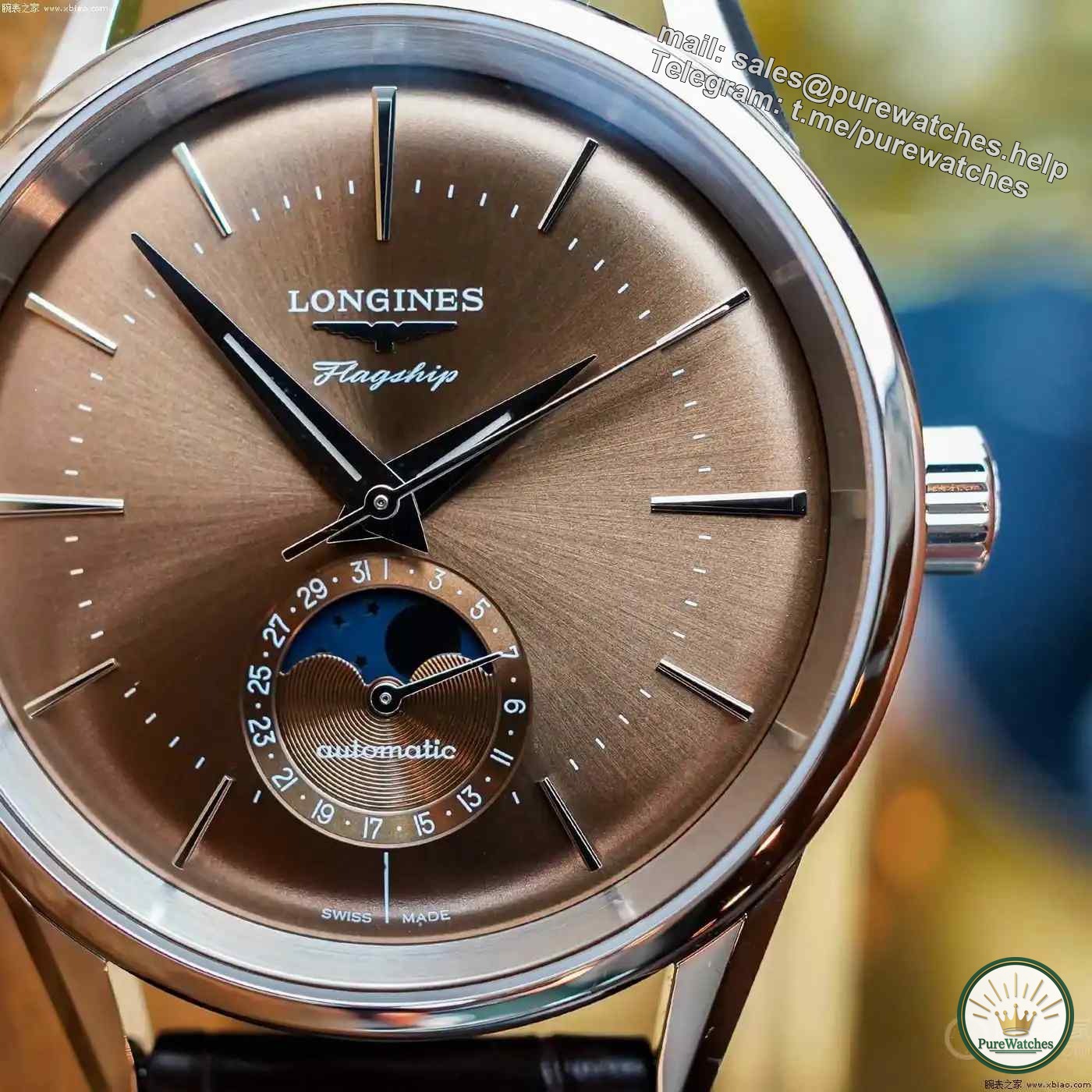 Are Longines’ three new military flag classic replica moon phase watches worth buying?