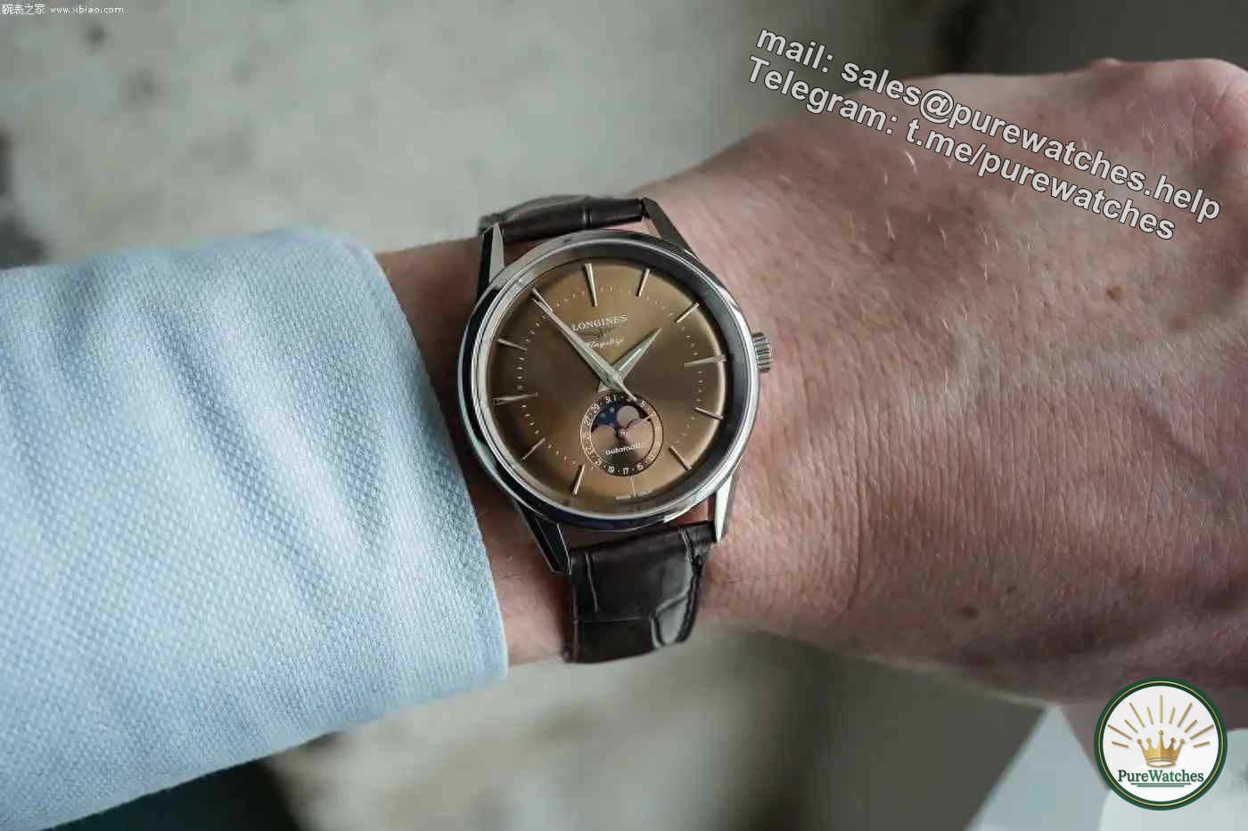Are Longines’ three new military flag classic replica moon phase watches worth buying?