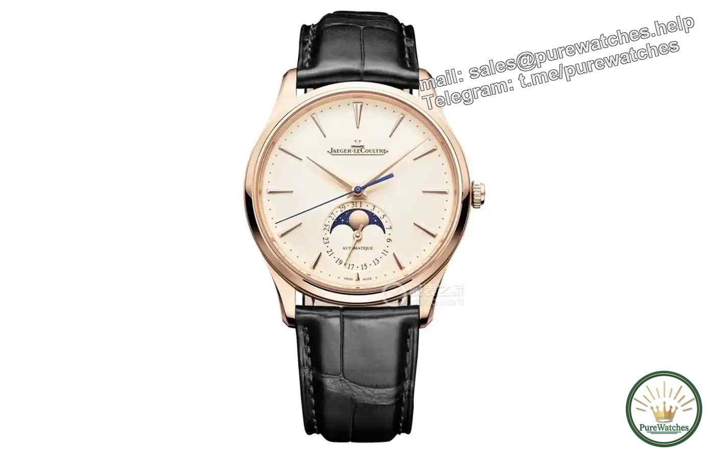 Comparing 8K rose gold watches with stainless steel watches, these three models are a bit expensive but simple and elegant!