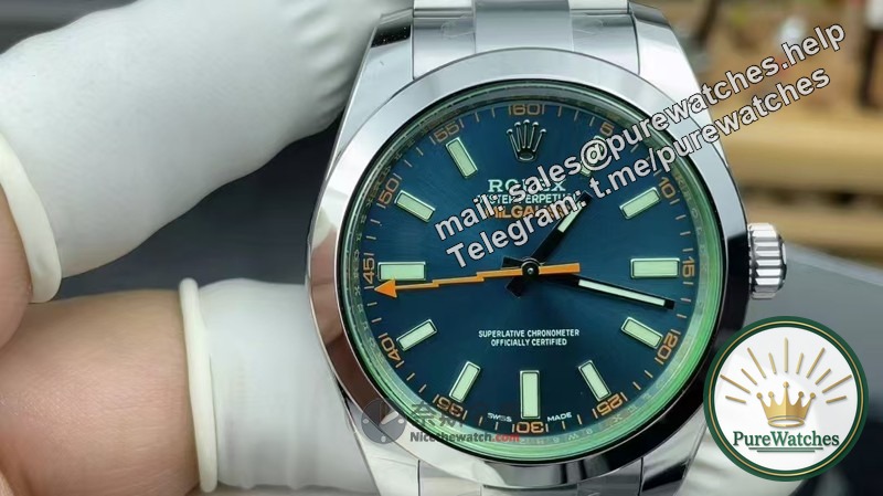 Is the VS Factory Rolex Lightning Green Glass Blue Plate worth buying? What is the performance of Dandong 3131 integrated movement?