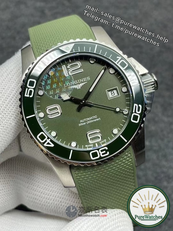 Is the AF factory Longines Concas green plate worth buying? Is there a big difference with the original product? (Identification skills and purchasing suggestions)