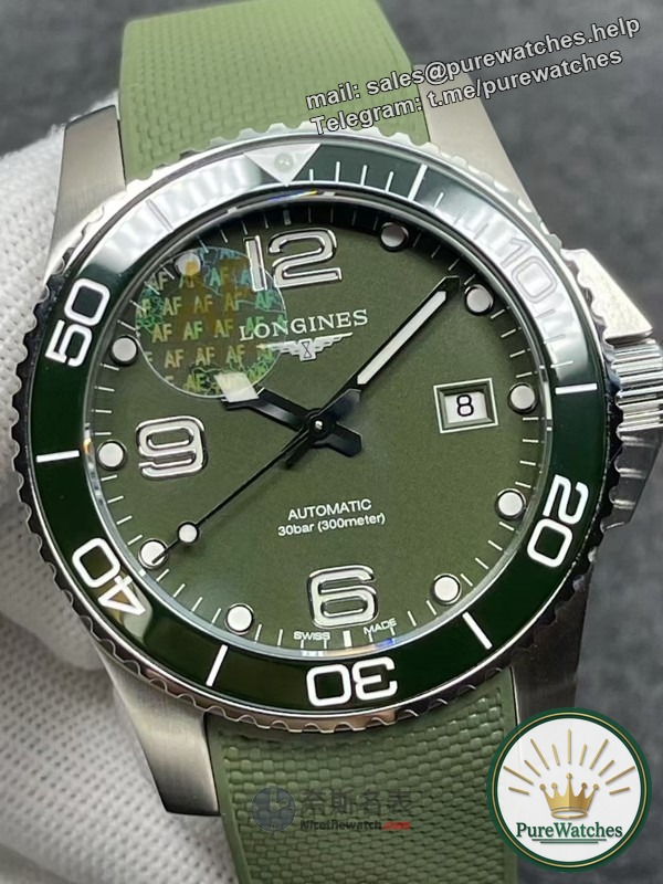 Is the AF factory Longines Concas green plate worth buying? Is there a big difference with the original product? (Identification skills and purchasing suggestions)