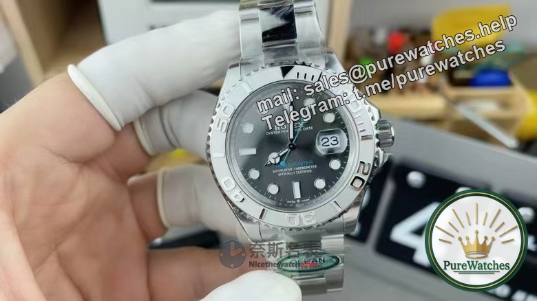 Comparative evaluation of new and old versions of Rolex Gray Yacht Replica, which one is better to buy?