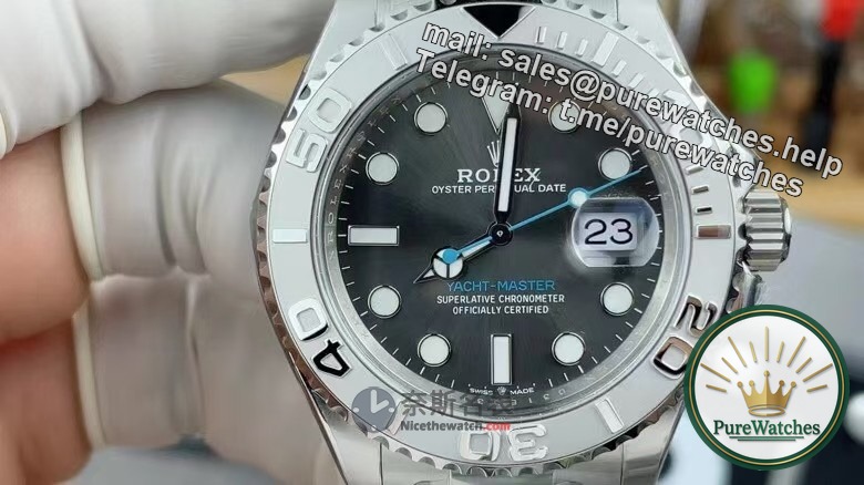 Comparative evaluation of new and old versions of Rolex Gray Yacht Replica, which one is better to buy?