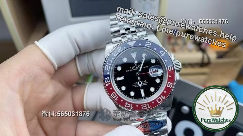 How do novices identify if they are buying a C-factory Rolex Coke Ring V3 version (teach you how to identify it)