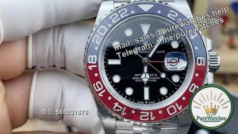 How do novices identify if they are buying a C-factory Rolex Coke Ring V3 version (teach you how to identify it)