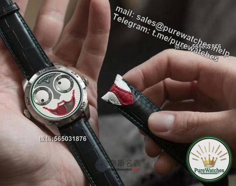 Evaluation of workmanship details of TW Factory Russian Clown, a very unique men’s watch
