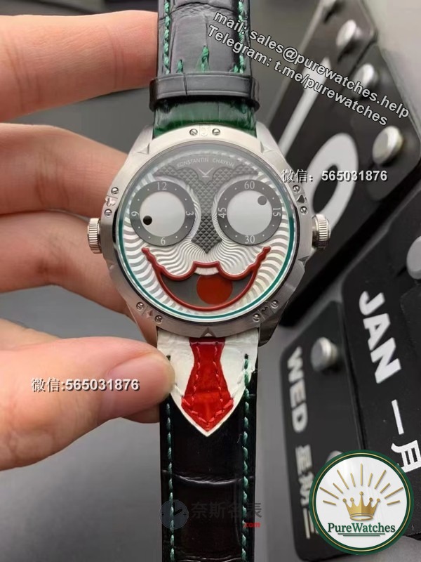 Evaluation of workmanship details of TW Factory Russian Clown, a very unique men’s watch
