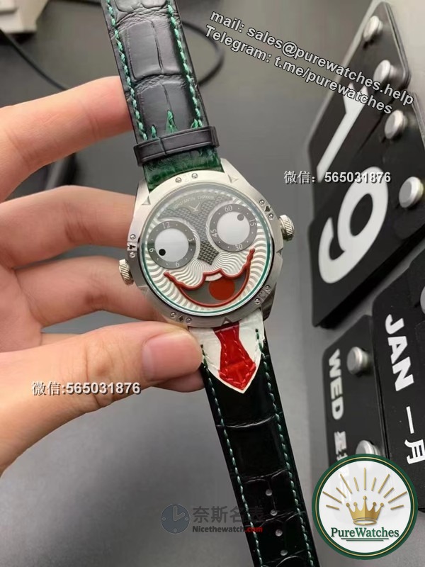 Evaluation of workmanship details of TW Factory Russian Clown, a very unique men’s watch