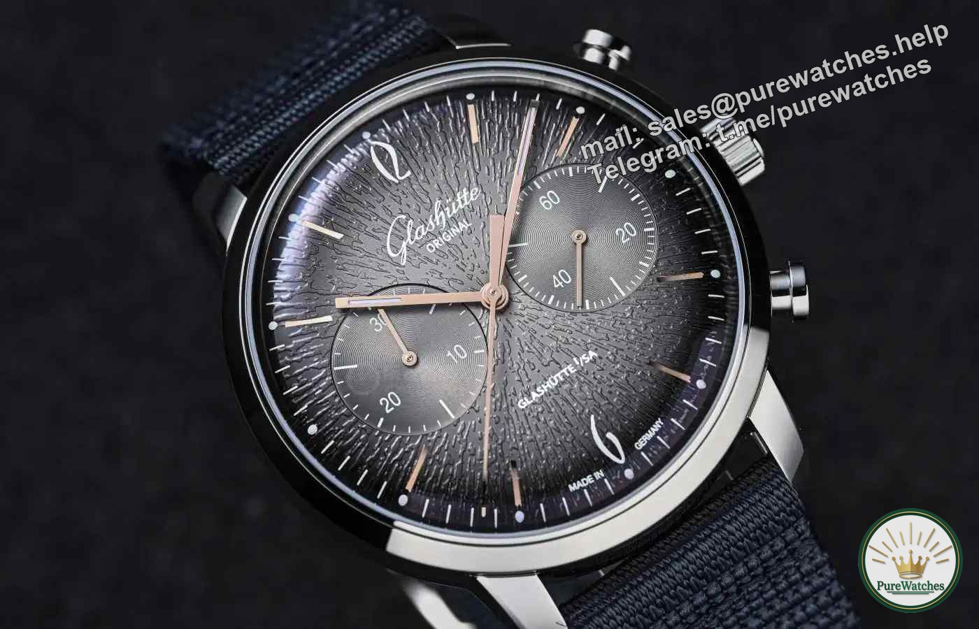 Glashütte’s original chronograph watch from the 1960s: a tribute to classics and uninhibited German style