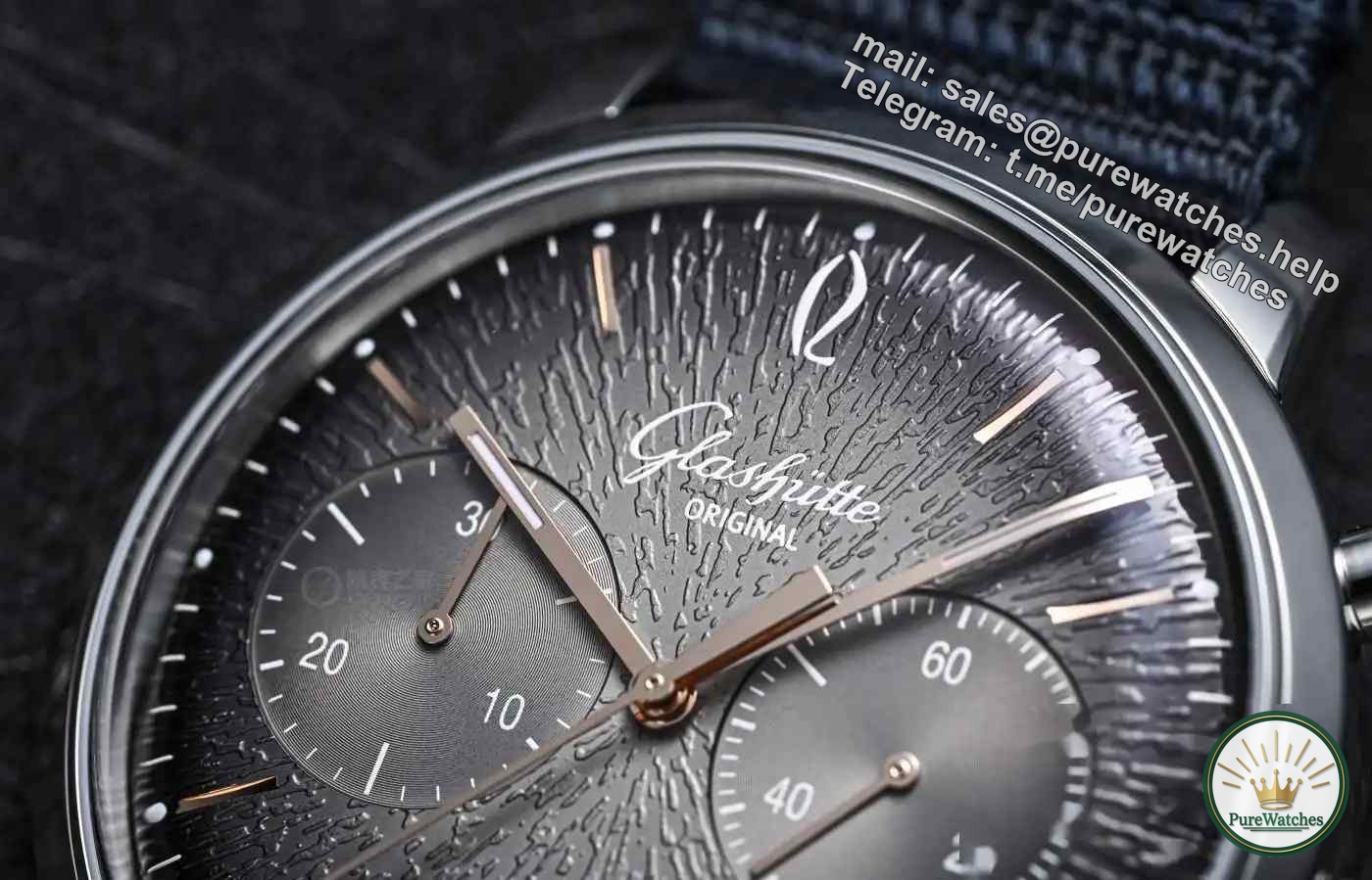 Glashütte’s original chronograph watch from the 1960s: a tribute to classics and uninhibited German style