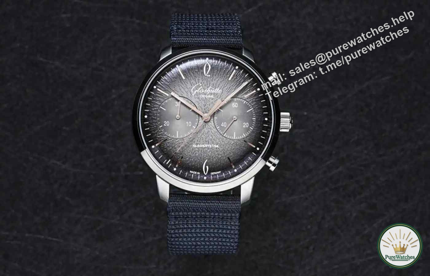 Glashütte’s original chronograph watch from the 1960s: a tribute to classics and uninhibited German style