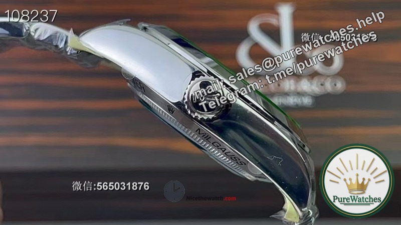 New products from VS Factory are coming! Lightning needle green glass black face Rolex, unique and good-looking