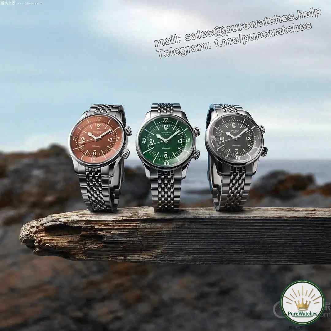 Longines’ new classic replica legendary diver watch pays tribute to the brand’s history and reproduces the classic design