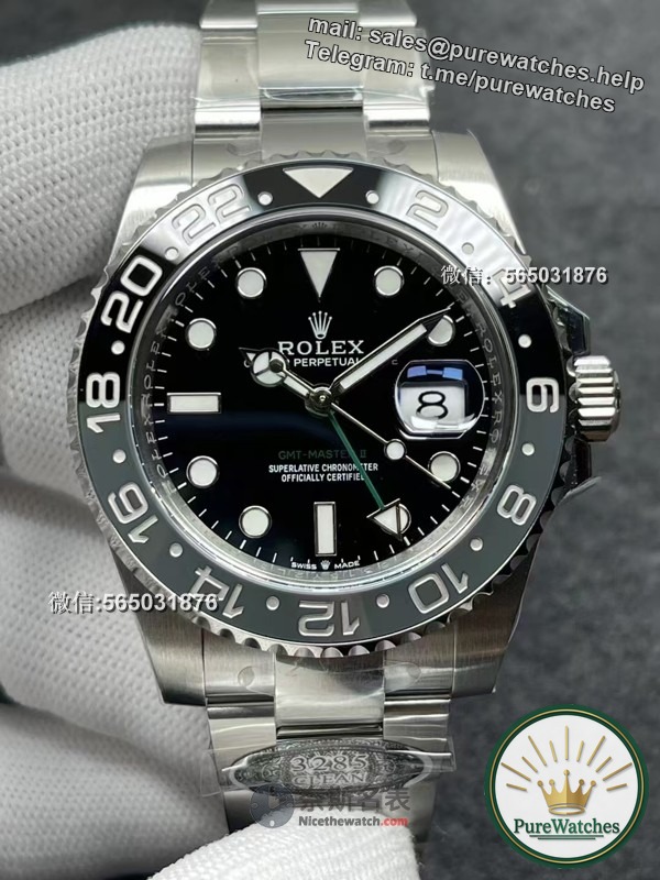 Evaluation of the workmanship details of the Clean Factory Greenwich GMT Small Green Needle Preserved Egg Ring from Factory C. Is it the highest version?
